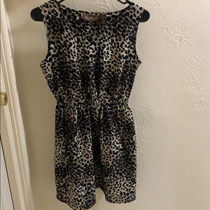 Cheetah print dress